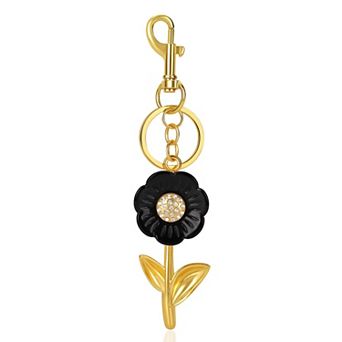 Bag charms, handbags, backpacks, keychains, sparkly women's daisies