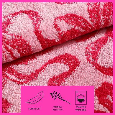 Betsey Johnson Ballet Bows Bath Rug