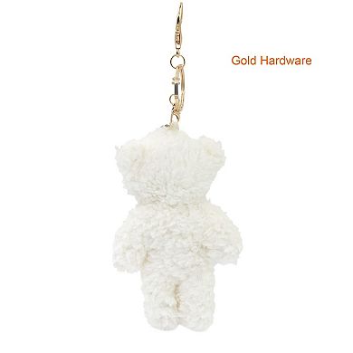Bear Plush Keychain Stuffed Teddy Backpack Purse Pendant Gift