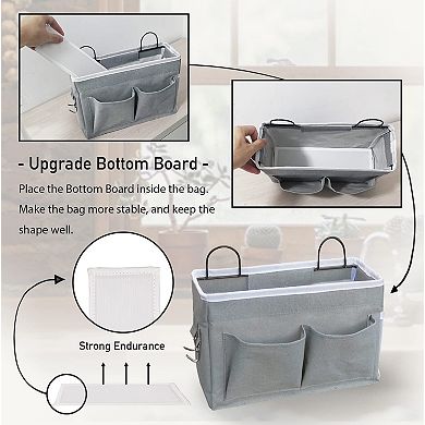 3-Pack Wallmounted storage, back door storage basket,suitable for kitchens and bedrooms.