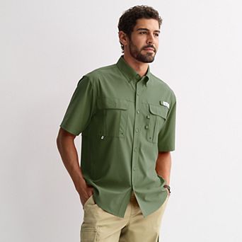 Men’s True Cypress Performance Short Sleeve Button-Front Shirt