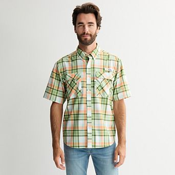 Men’s True Cypress Performance Short Sleeve Button-Front Shirt