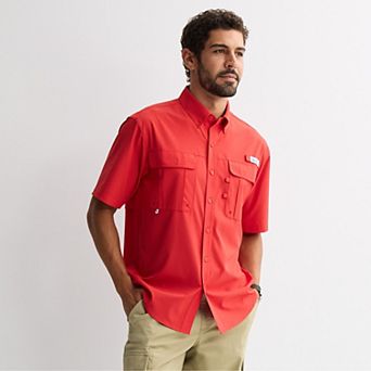 Men’s True Cypress Performance Short Sleeve Button-Front Shirt