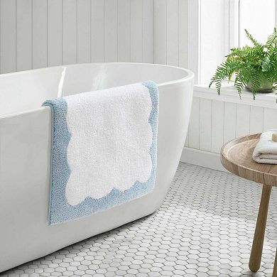 Martha Stewart Bedford Scallop Bath Rug