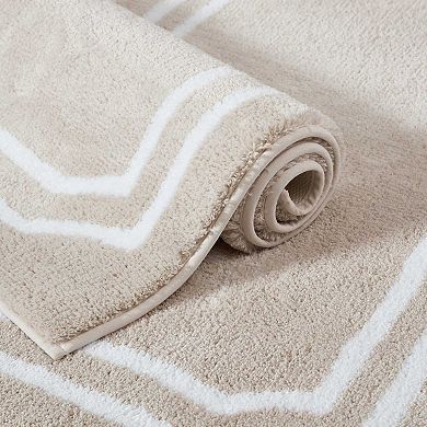 Martha Stewart Skylands Border Bath Rug