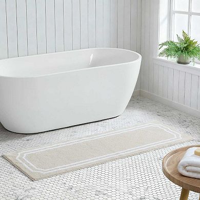 Martha Stewart Skylands Border Bath Rug