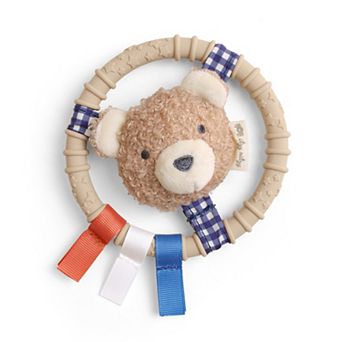 Itzy Ritzy Ring Pal™ Kitty Soft Plush Teething Toy
