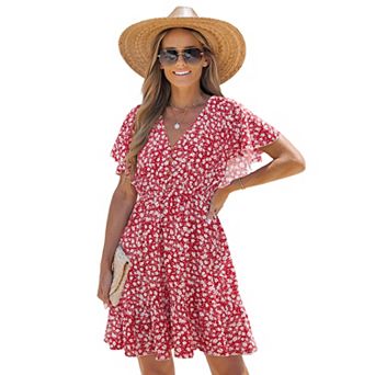 Women's Cupshe Floral Mini Dress