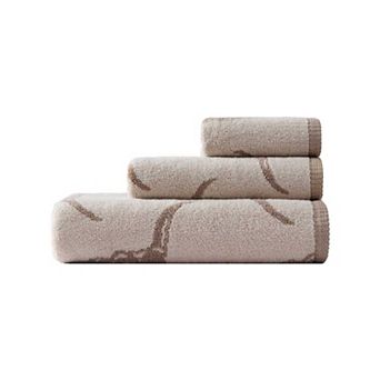 Steer Head Beige 3 pc Towel Set