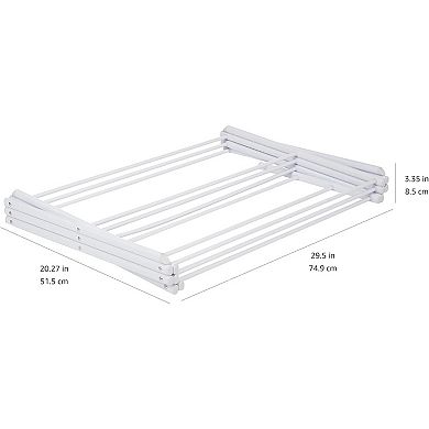 Foldable Portable Clothes Drying Rack Collapsible Indoor