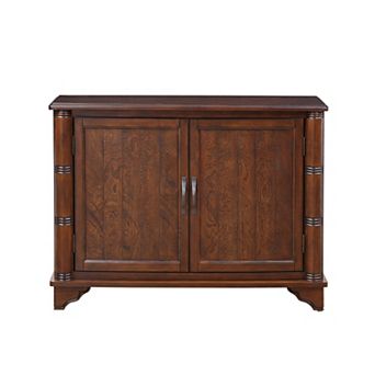 Trikiousd 40" Retro Console Table Entryway Table Sofa Couch Table with Adjustable Storage Shelf