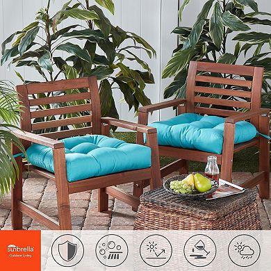 Greendale Home Fashions 2-Pack Sunbrella Outdoor Chair Cushions