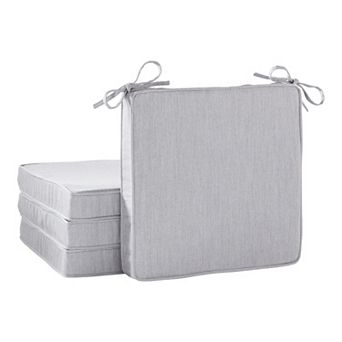 Greendale Home Fashions 4-Pack Sunbrella Outdoor Square Chair Pads