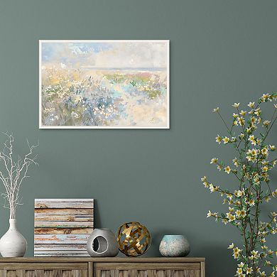 Masterpiece Pastel Field Framed Wall Art