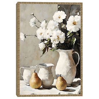 Masterpiece Peaceful Pears Framed Wall Art