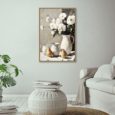 Masterpiece Peaceful Pears Framed Wall Art