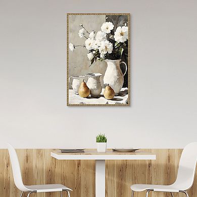 Masterpiece Peaceful Pears Framed Wall Art