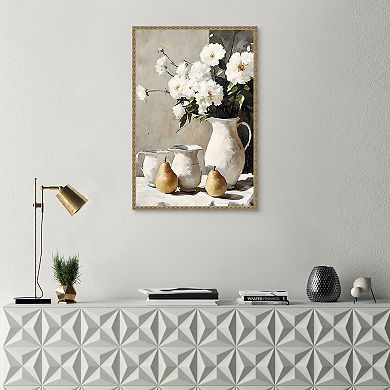 Masterpiece Peaceful Pears Framed Wall Art