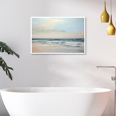 Masterpiece Sandy Shore Framed Wall Art