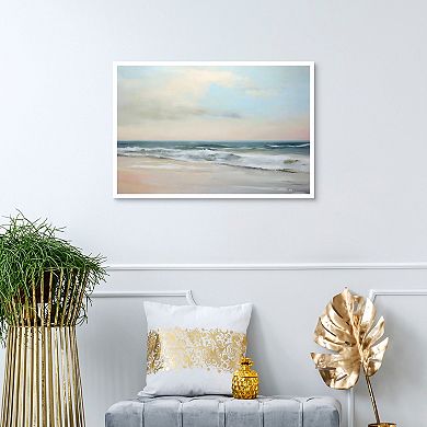 Masterpiece Sandy Shore Framed Wall Art