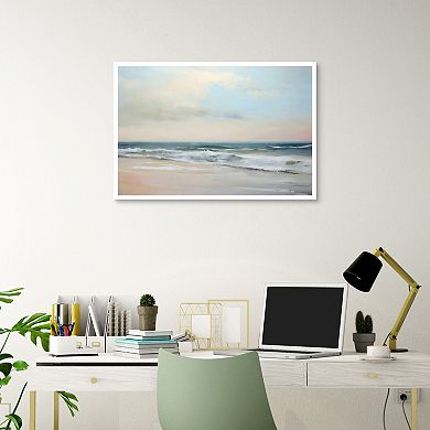 Masterpiece Sandy Shore Framed Wall Art
