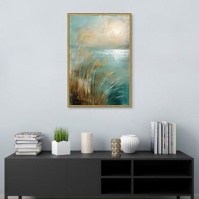 Masterpiece Serene Seascape Framed Wall Art