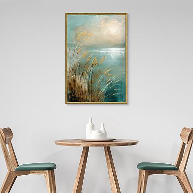 Masterpiece Serene Seascape Framed Wall Art