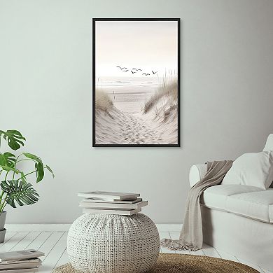 Masterpiece Seagulls Framed Wall Art