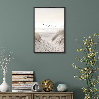 Masterpiece Seagulls Framed Wall Art