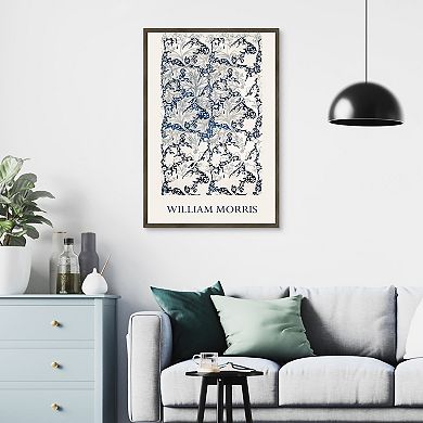 Masterpiece William Morris Wallflower Pattern Framed Wall Art