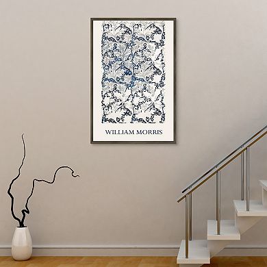 Masterpiece William Morris Wallflower Pattern Framed Wall Art