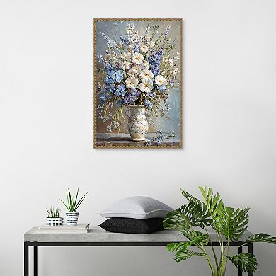 Masterpiece Chinoiserie Floral Framed Wall Art