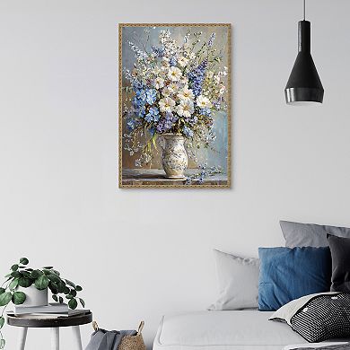 Masterpiece Chinoiserie Floral Framed Wall Art