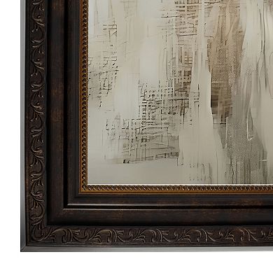 Masterpiece Distressed Floral Framed Wall Art