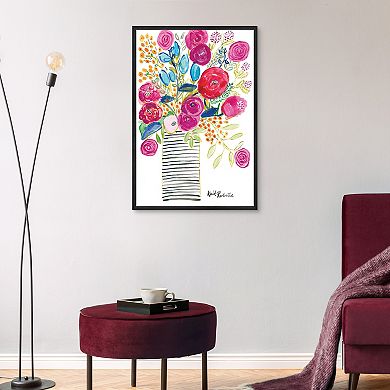 Masterpiece Kait Roberts Blissful Blooms Framed Wall Art