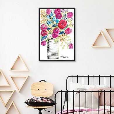 Masterpiece Kait Roberts Blissful Blooms Framed Wall Art