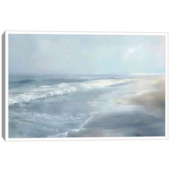 Masterpiece Foggy Coastline Framed Wall Art