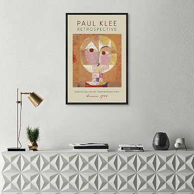 Masterpiece Senecio Poster Framed Wall Art