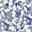 Ivory Blue Floral