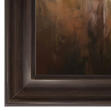 Masterpiece Flower Lined Lake II Framed Wall Art