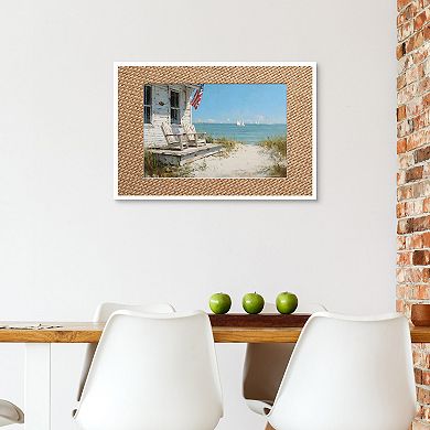 Masterpiece By the Ocean Framed Wall Art
