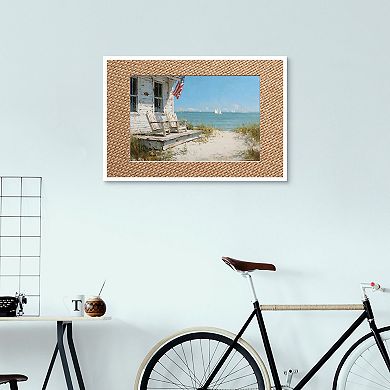 Masterpiece By the Ocean Framed Wall Art