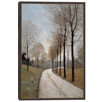 Masterpiece January Walk Framed Wall Art