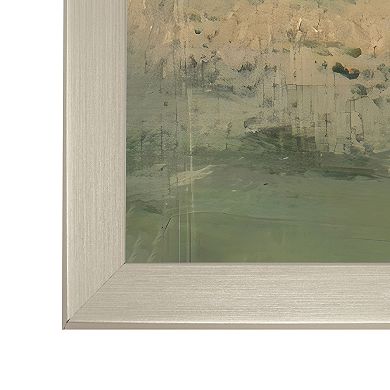 Masterpiece Peaceful Landscape Abstract Framed Wall Art