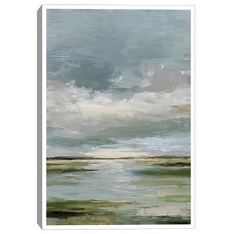 Masterpiece Soft Texture Landscape Abstract Framed Wall Art