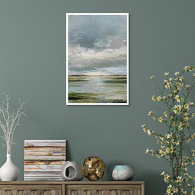 Masterpiece Soft Texture Landscape Abstract Framed Wall Art