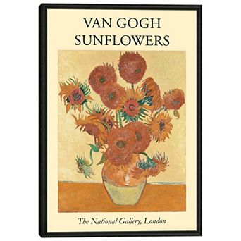 Masterpiece Van Gogh Sunflowers Framed Wall Art