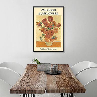 Masterpiece Van Gogh Sunflowers Framed Wall Art