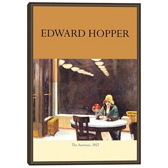 Masterpiece Edward Hopper The Automat Framed Wall Art