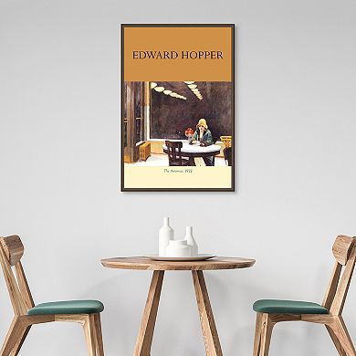 Masterpiece Edward Hopper The Automat Framed Wall Art